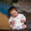 Reborn Baby Boy with Closed Eyes