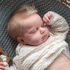 Reborn Baby Boy with Closed Eyes - Ewan