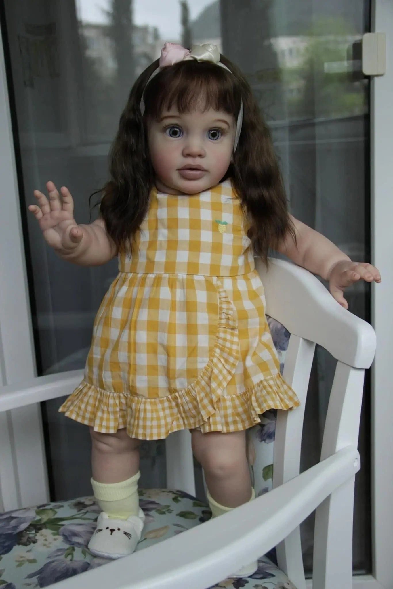 Reborn Doll Female with Long Hair