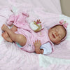 Reborn Doll Girl Closed Eyes