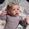 Reborn Doll Girl with Gray Outfit