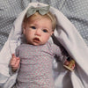 Reborn Doll Girl with Gray Outfit