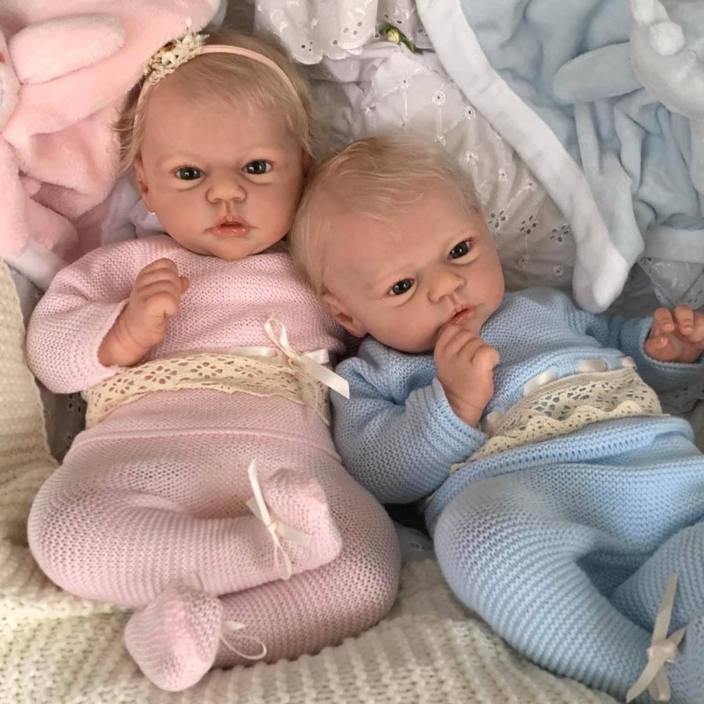 Reborn Dolls Male and Female Twins Duo