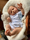 reborn silicone boy doll complete