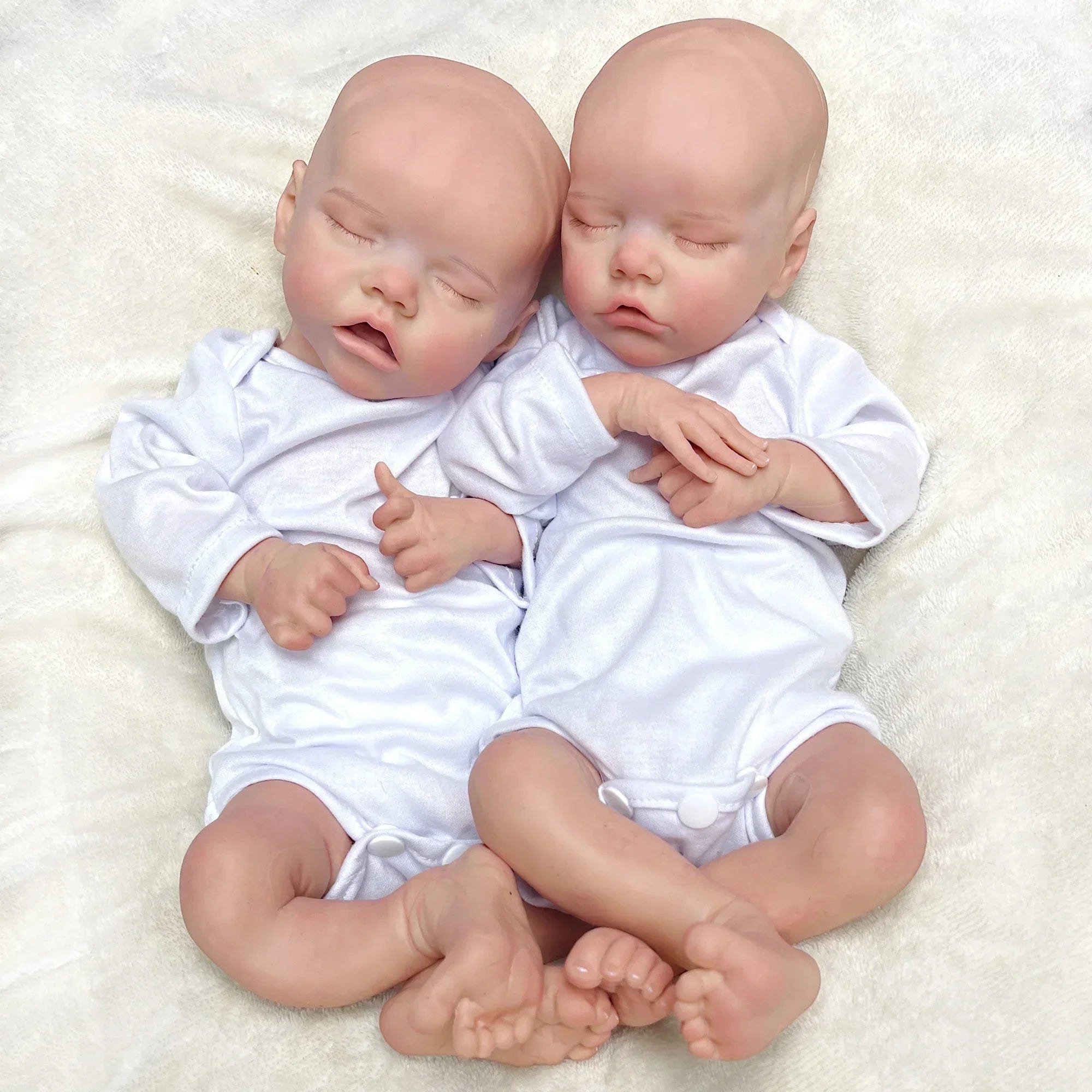 Reborn Silicone Twin Dolls