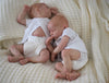 Silicone Twin Reborn Doll Duo