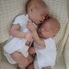 Silicone Twin Reborn Doll Duo